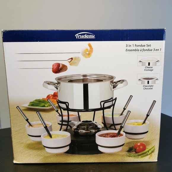 Trudeau 3 in 1 Fondue set - Picture 1 of 2